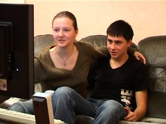 Sex-starved teenager gets awarded with sex