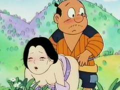 Mature anime asian fucked outdoor by her horny guy