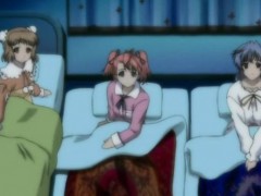 Caught redhead anime big boobs fucked by monster tentacles