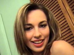 Luxurious teen Sasha K. is wearing nothing while posing