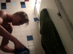 restroom change caught str8 twink